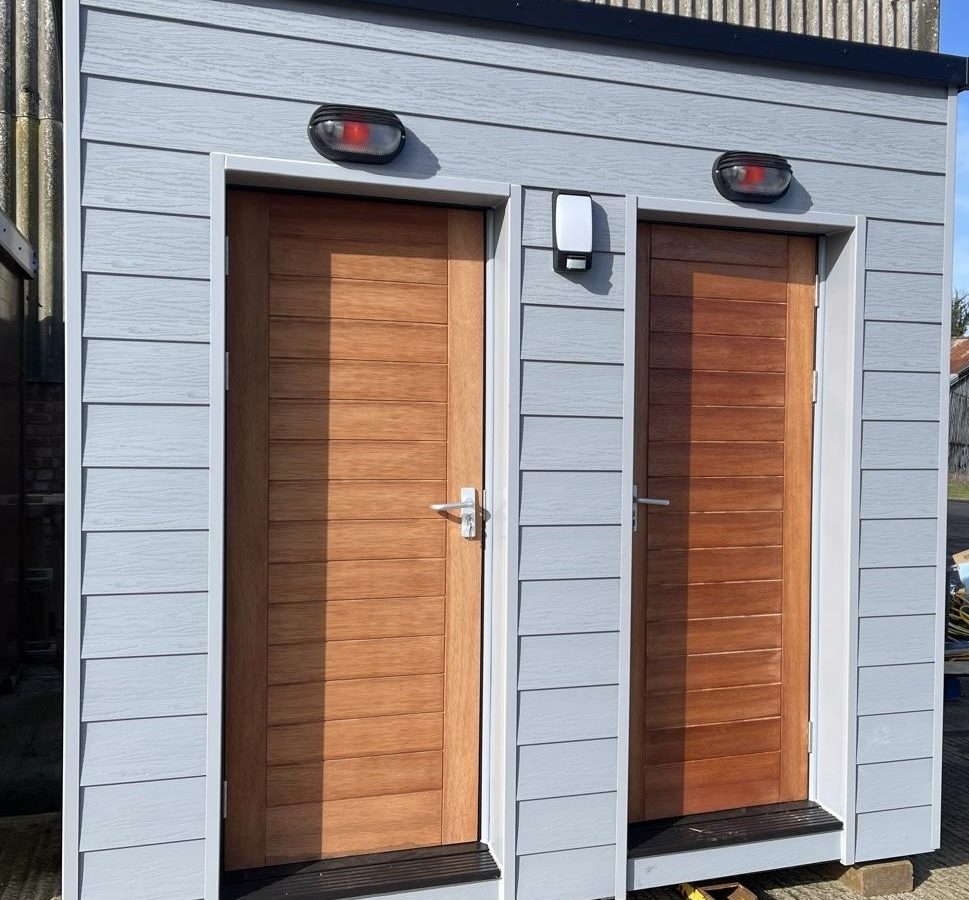 Glamping Site Facilities Toilets and Shower Blocks